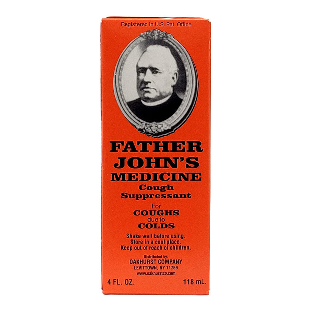 Father Johns Cough Suppressant Medicine, 4 Oz